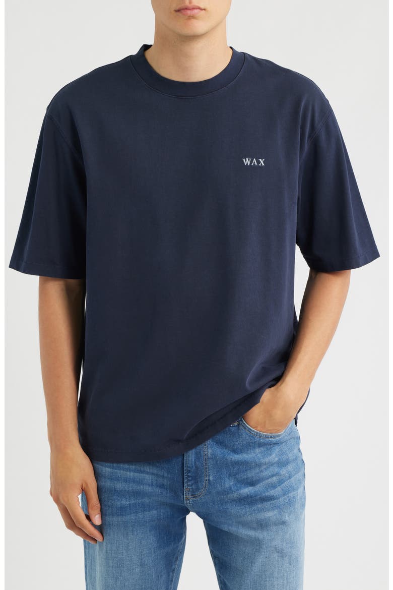 Milton Varsity T-Shirt, Main, color, NAVY