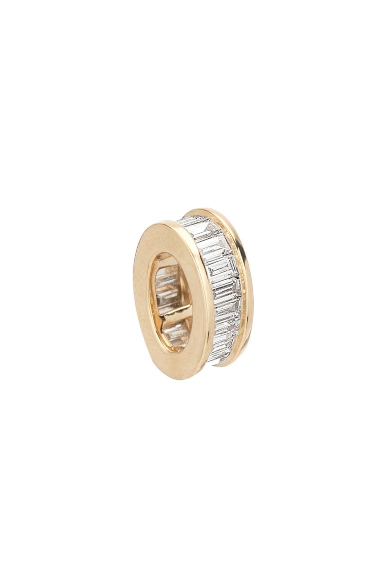 Baguette Lab Grown Diamond Pendant, Main, color, 14K YELLOW GOLD