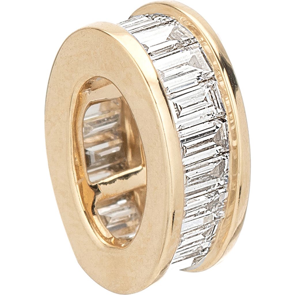 Adina Reyter Baguette Lab Grown Diamond Pendant In Gold