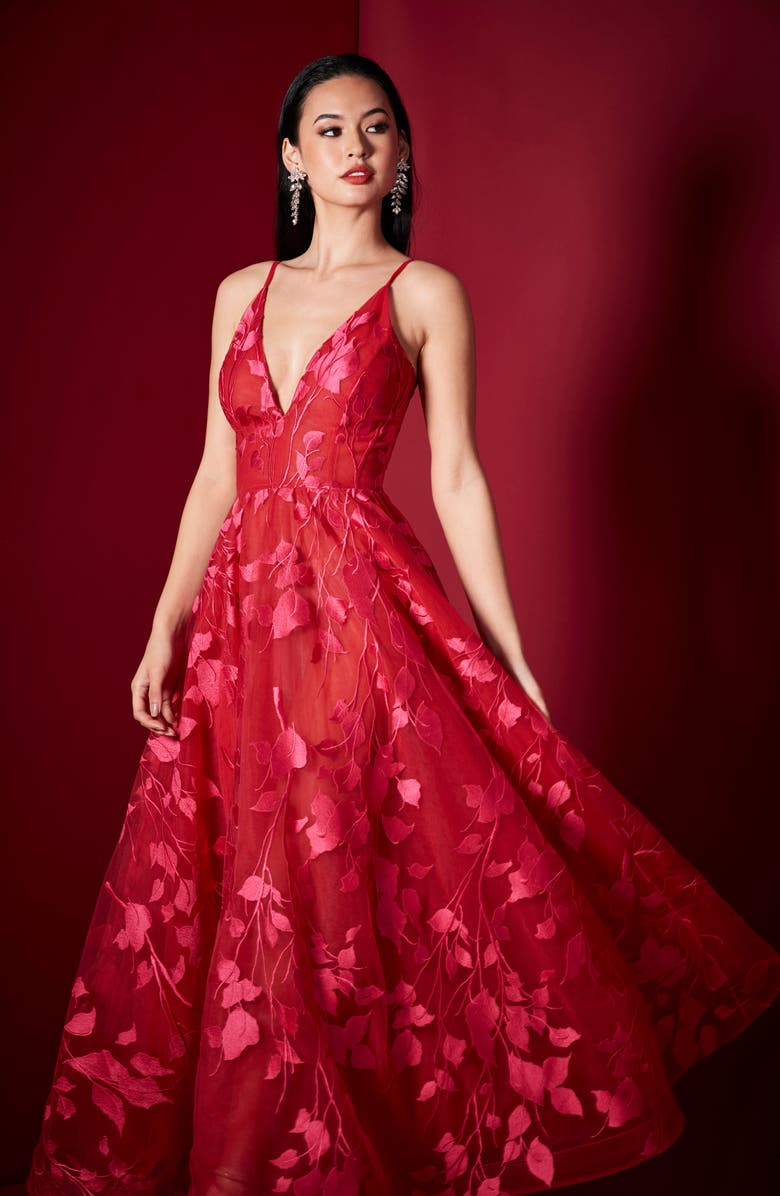 HELSI Karolina Embroidered Gown, Alternate, color,