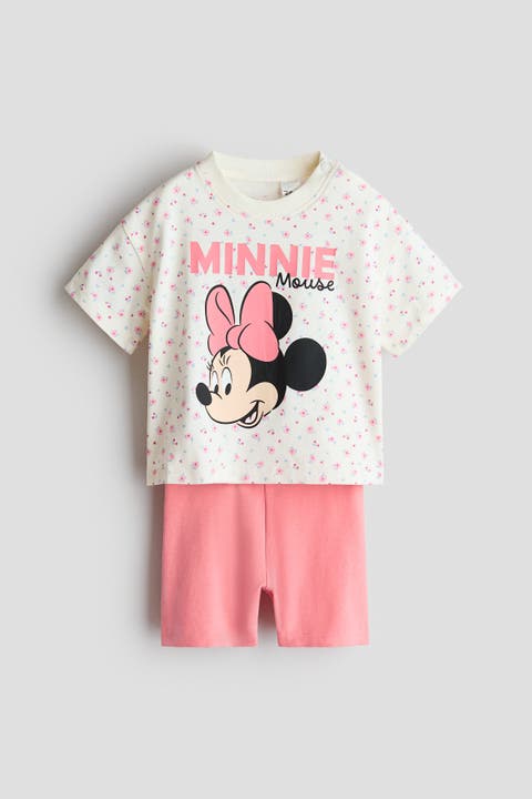 2-piece printed cotton set