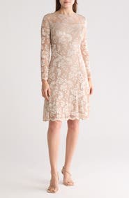 Marina Lace Cocktail Dress