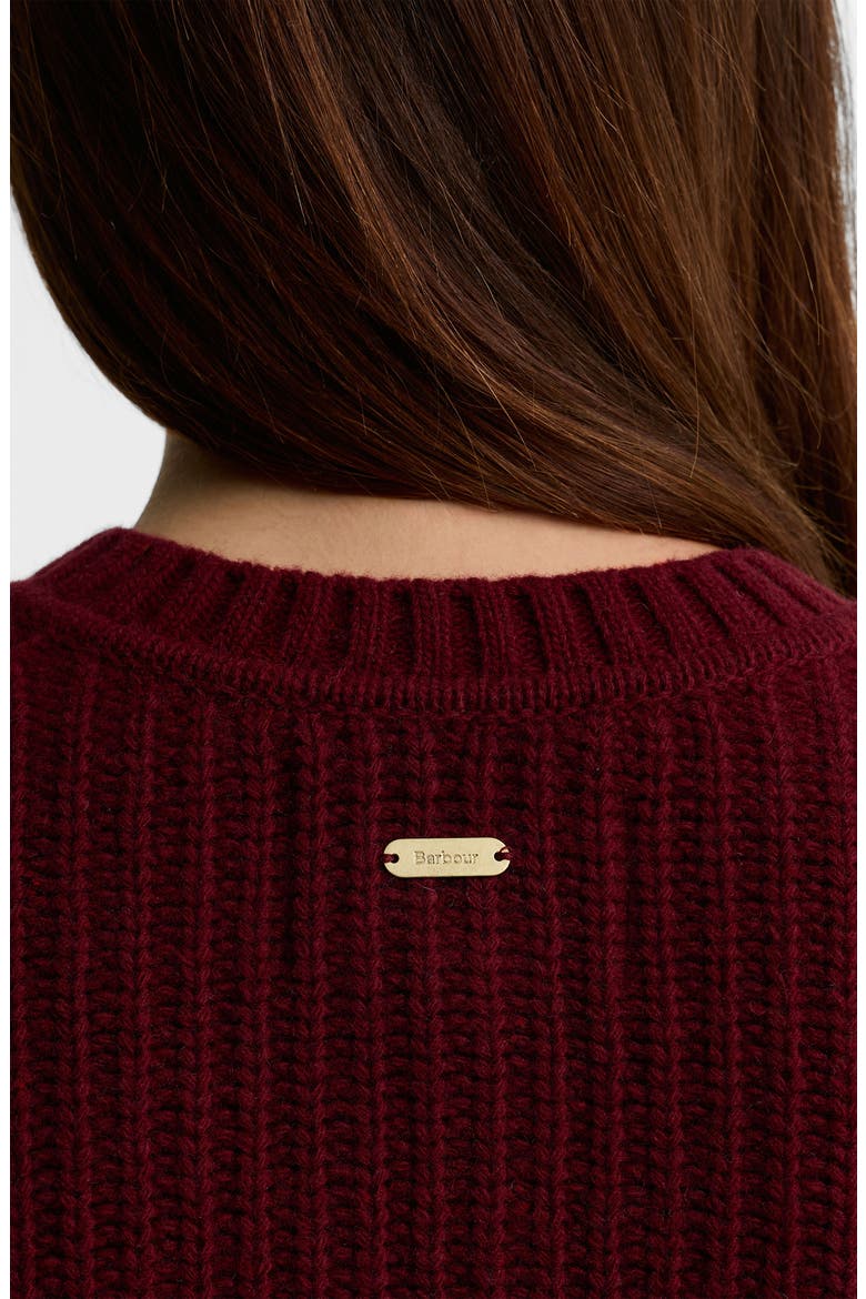 Adalyn Rib Cardigan, Alternate, color, CRANBERRY RED