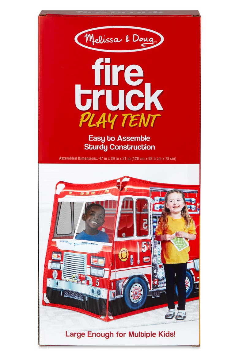 Fire Truck Play Tent, Alternate, color, 000