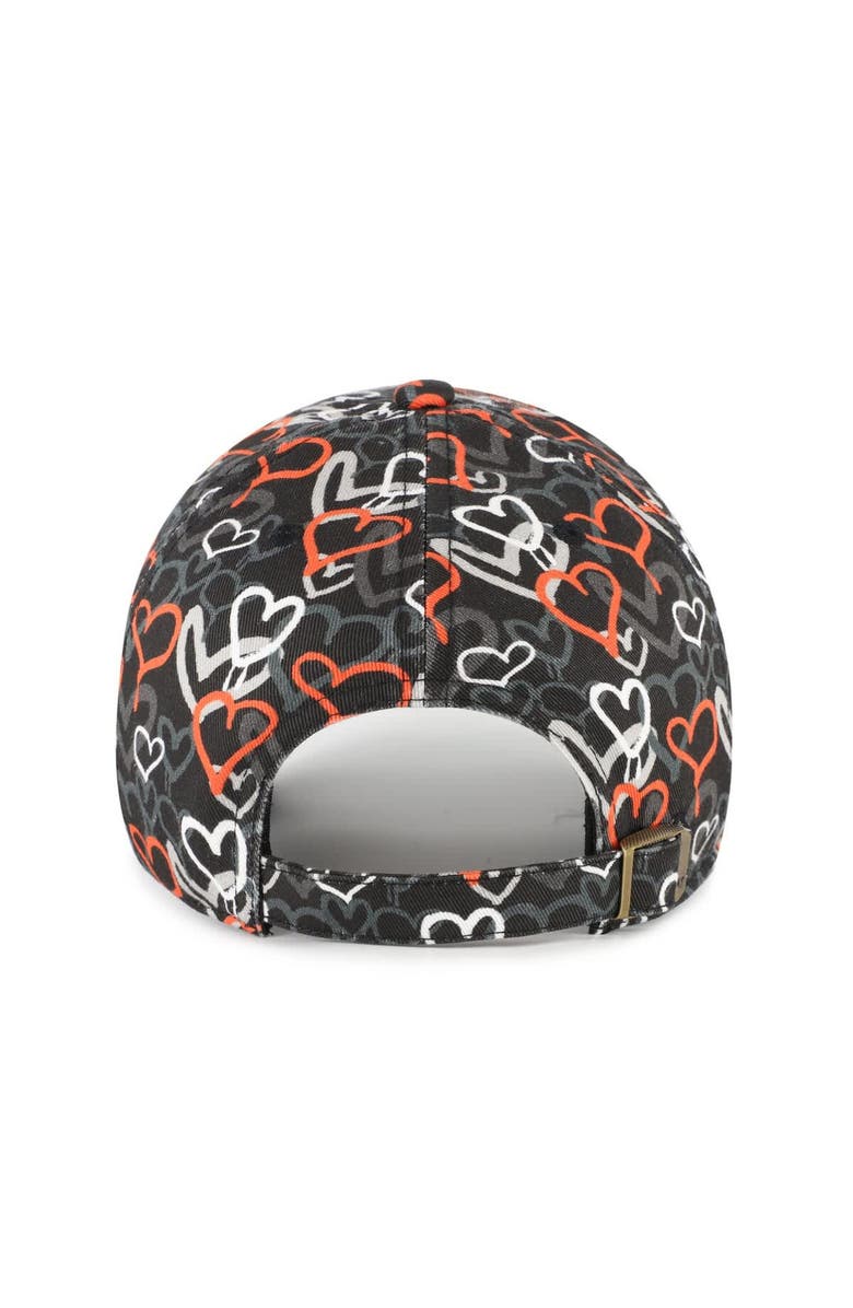 '47 Girls Youth '47 Black San Francisco Giants Mural Clean Up Adjustable Hat, Alternate, color, Black