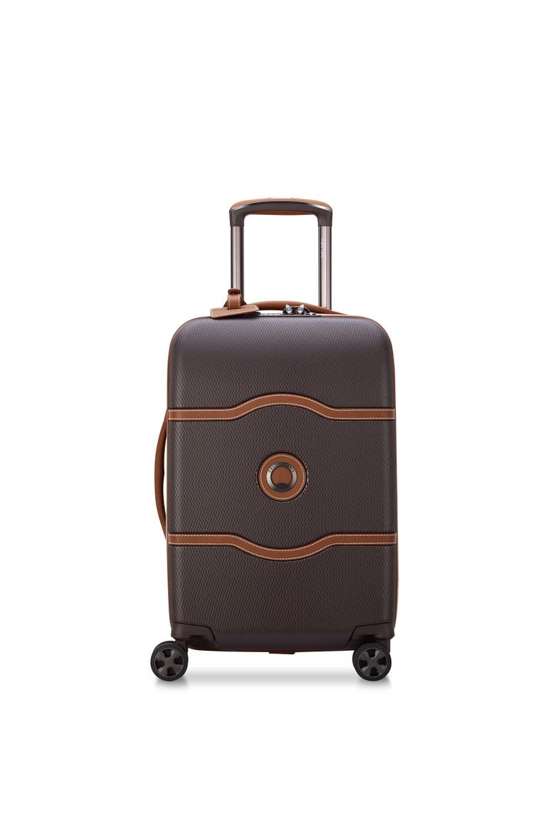Chatelet Air 2.0 Hardside 19" Carry On Spinner Luggage, Main, color, Chocolate Brown