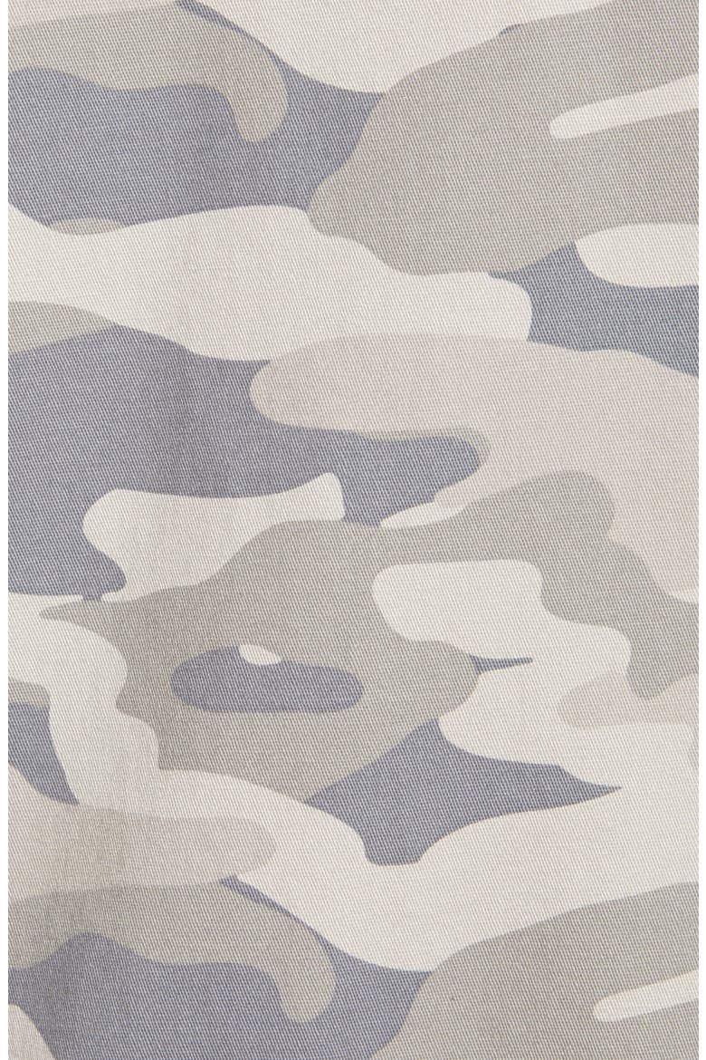 Camo Print Stretch Cotton Jacket (Nordstrom Exclusive), Alternate, color, SAND