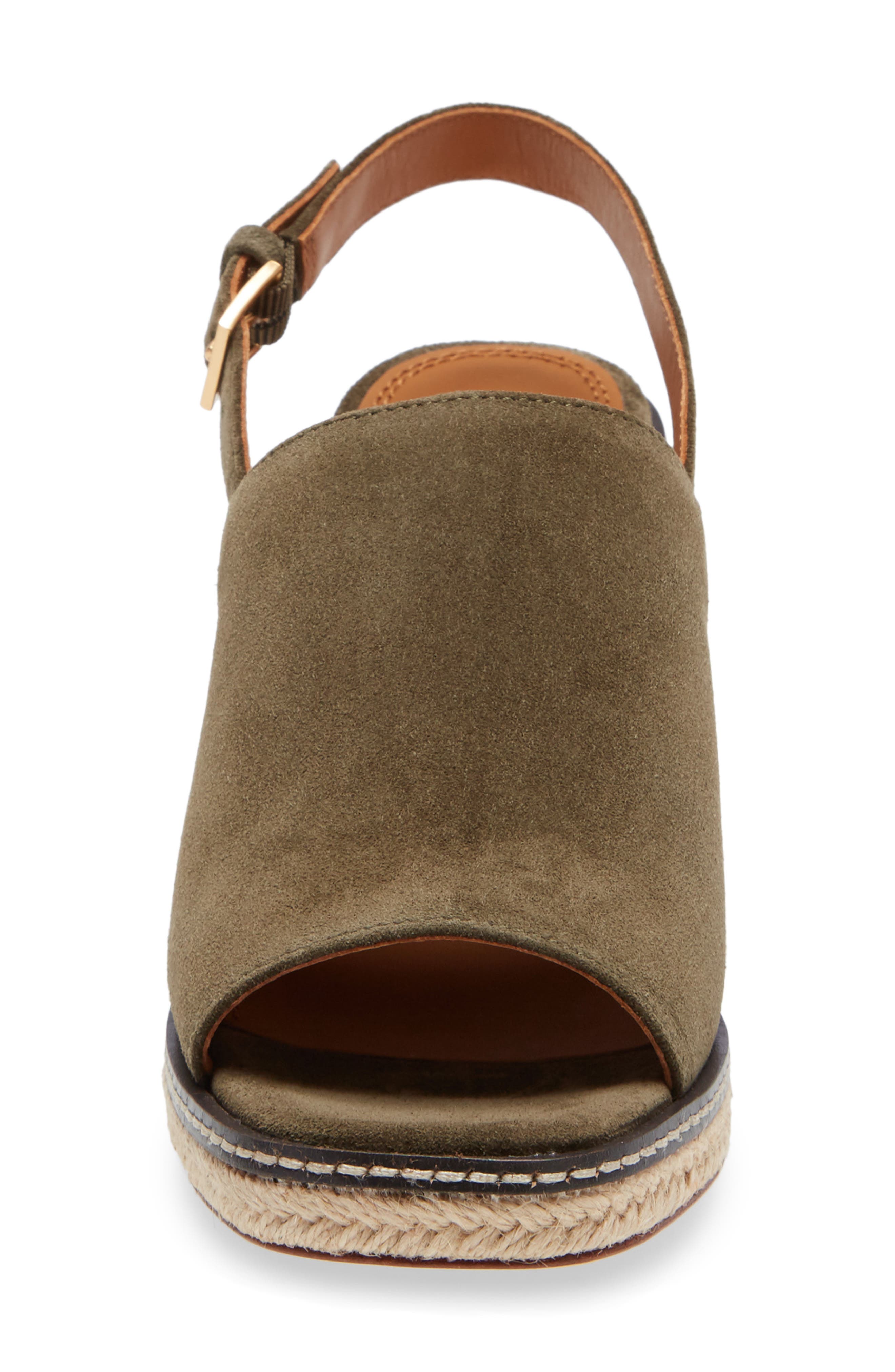 Tory Burch Ankle Strap Espadrille Sandal, Alternate, color, 