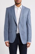 BOSS Huge Trim Fit Wool Mélange Sport Coat