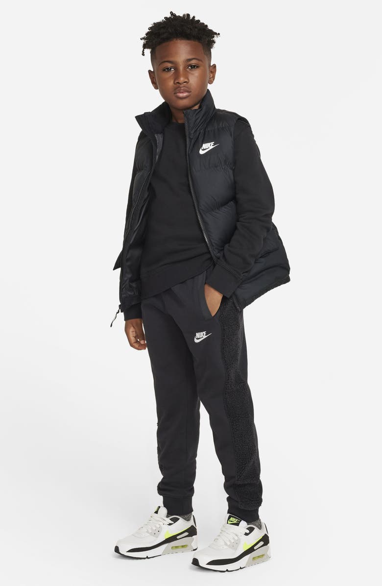 Nike Kids Fleece Stripe Joggers, Alternate, color,