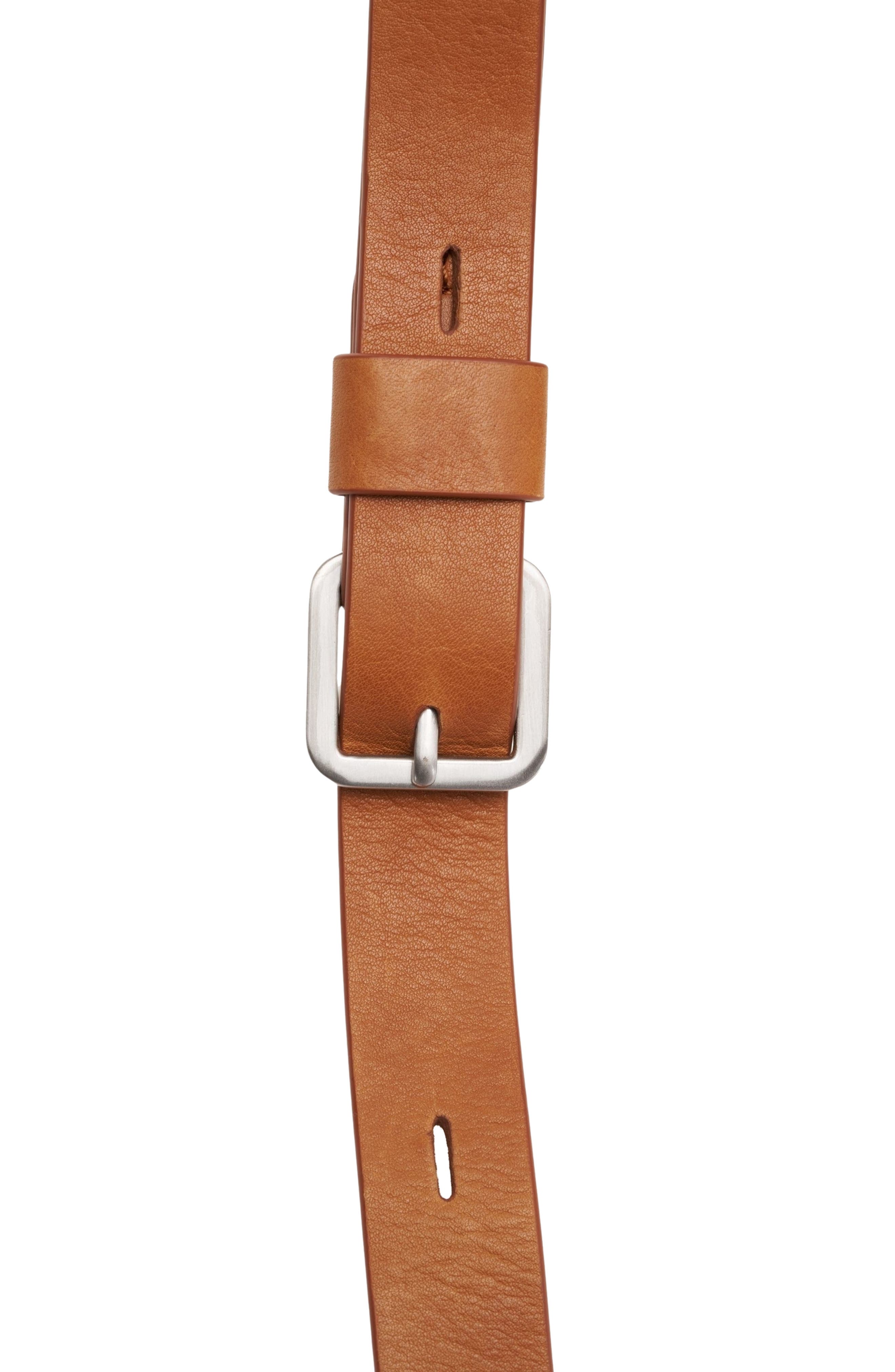 Dora Leather Crossbody Bag, Alternate, color, COGNAC