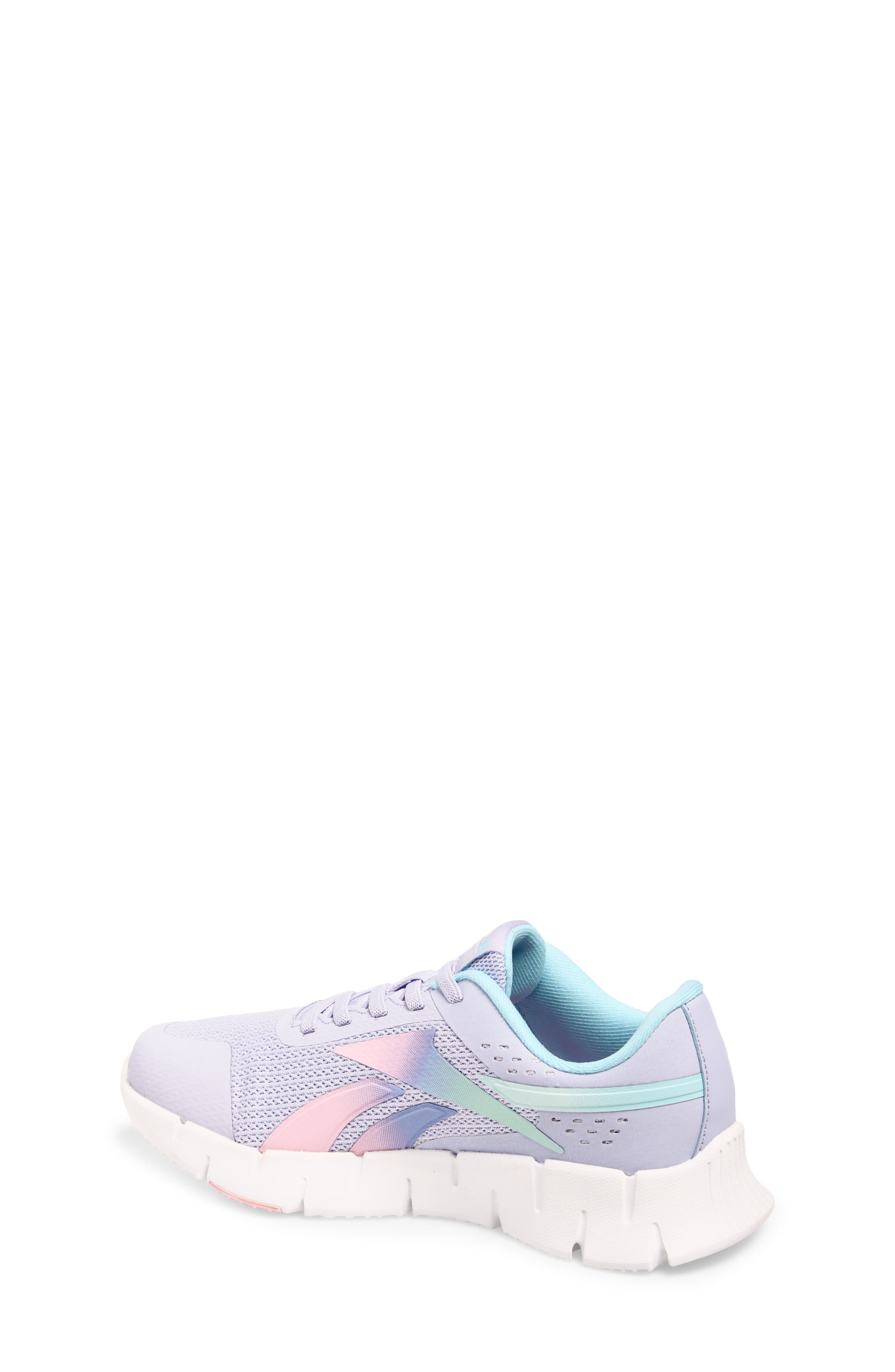 Reebok Kids' Zig Dynamica 2.0 Sneaker, Alternate, color, Lilac/ Pink/ White