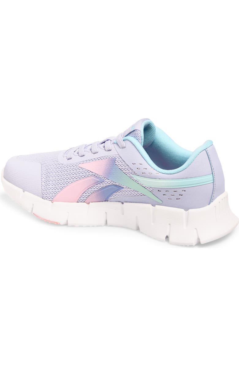 Reebok Kids' Zig Dynamica 2.0 Sneaker, Alternate, color, Lilac/ Pink/ White