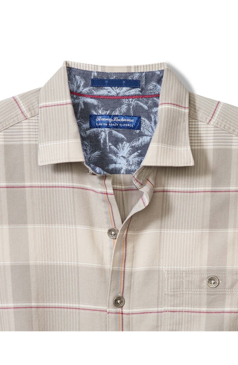 Tommy Bahama Canyon Beach Pebble Cay Flannel Button-Up Shirt, Alternate, color,