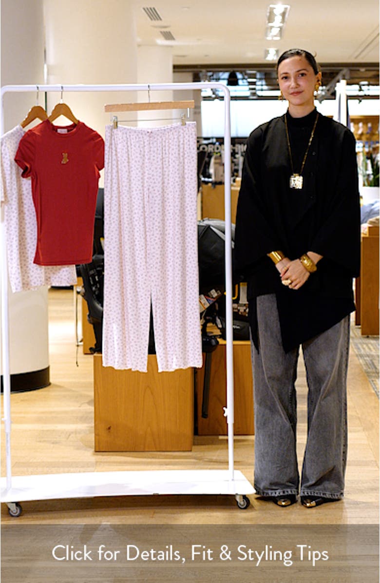 Sugar Plum Olivia Wide Leg Sweatpants, sales video thumbnail