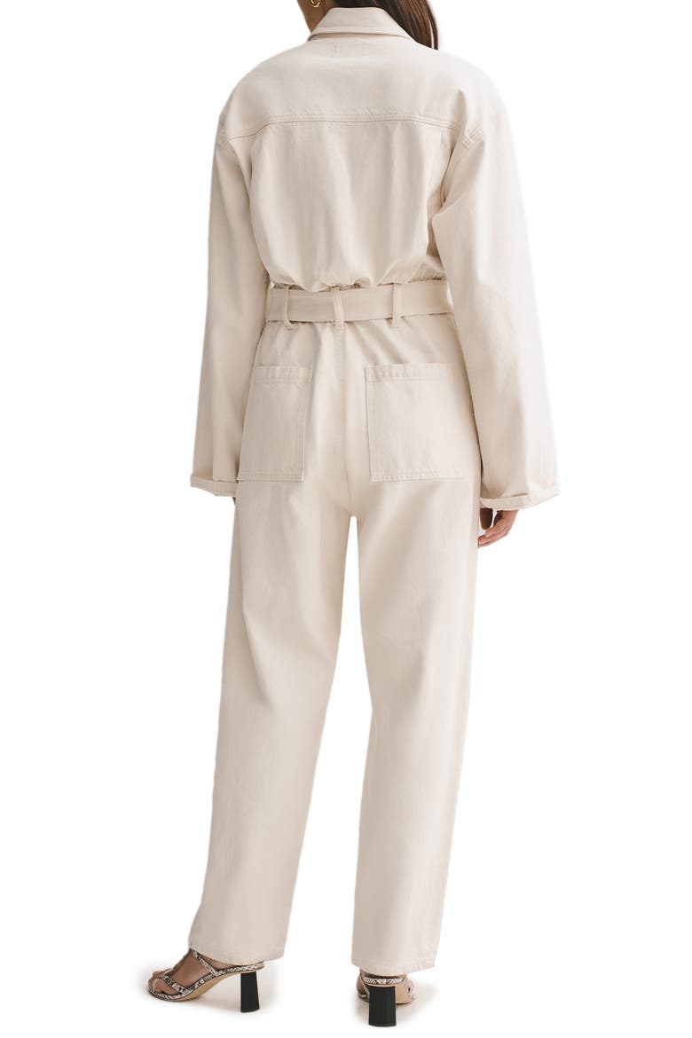 Tatum All in One Denim Jumpsuit, Alternate, color, PAPER