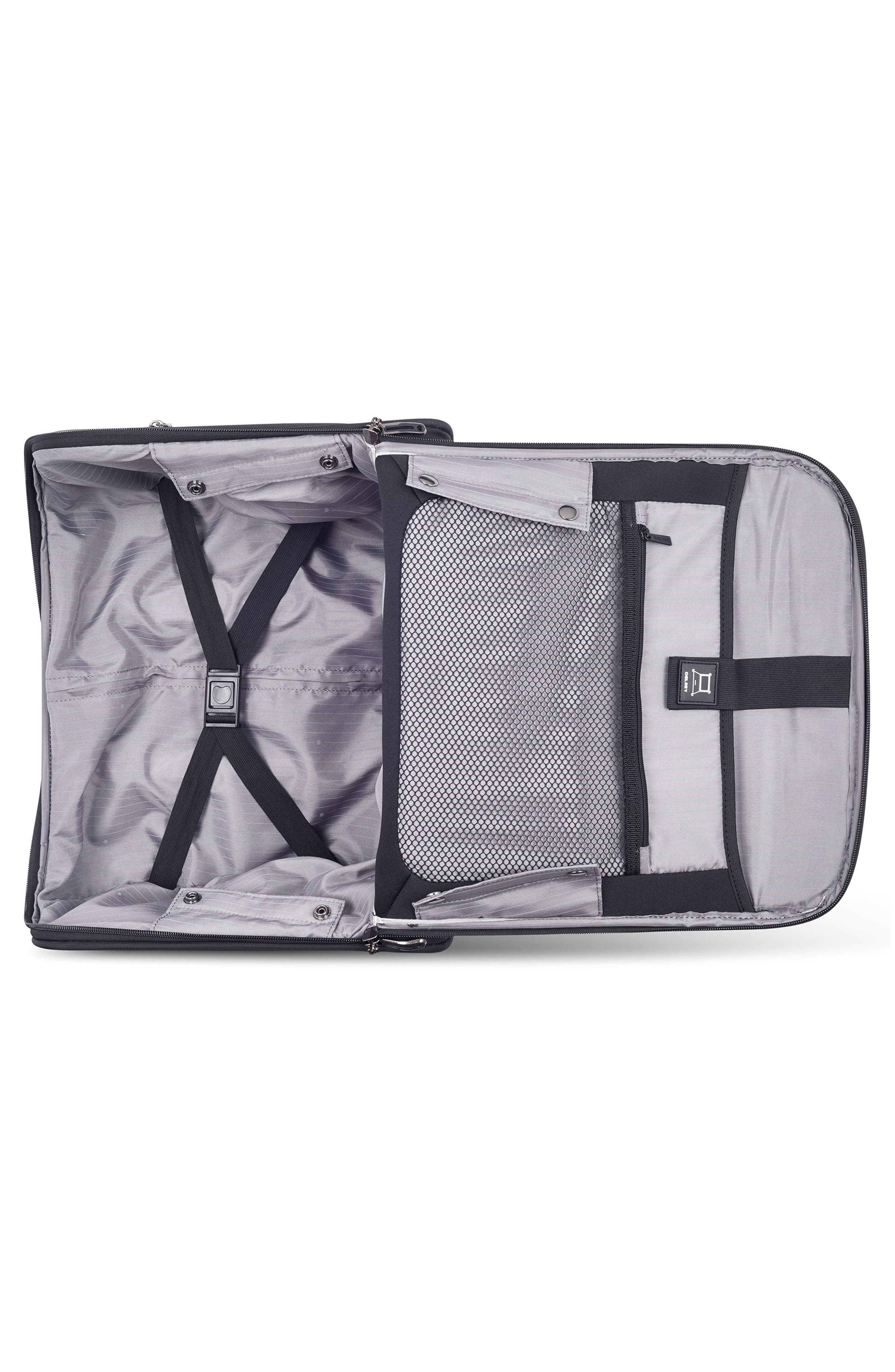 DELSEY Helium DLX Cabin Spinner Underseat Bag, Alternate, color, Black