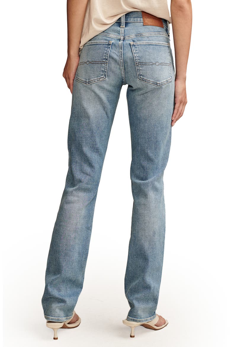 Sweet Mid Rise Straight Leg Jeans, Alternate, color, WANDERER