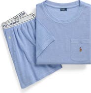 Polo Ralph Lauren Logo Pocket Cotton & Modal Short Pajamas