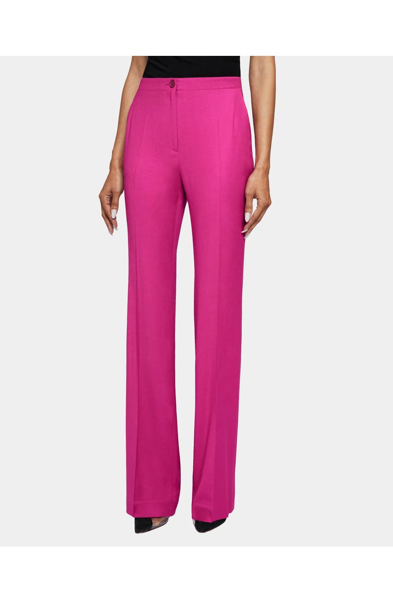 Santorelli BETH Mid-Rise Flared Pant in Wool Blend, Main, color,