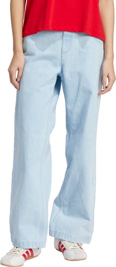 ■adidas■ Premium Essential Denim Balloon Pants Denim IW576 Adidas Essentials Denim Balloon Jeans - Pants - Compare