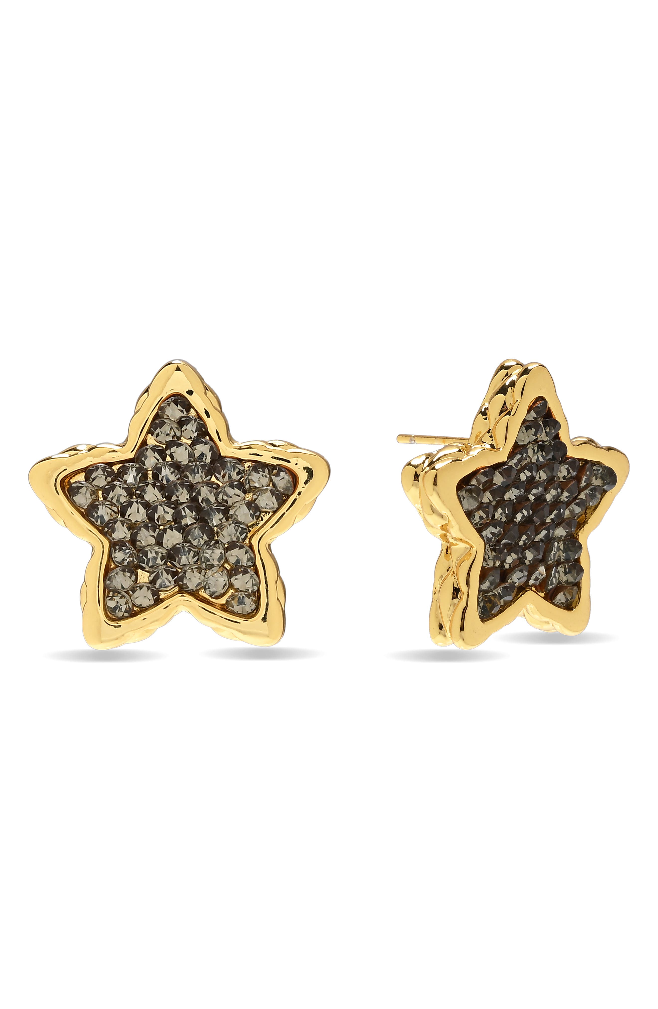 Shine Bright Cubic Zirconia Star Stud Earrings