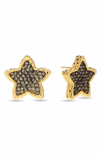 Shine Bright Cubic Zirconia Star Stud Earrings