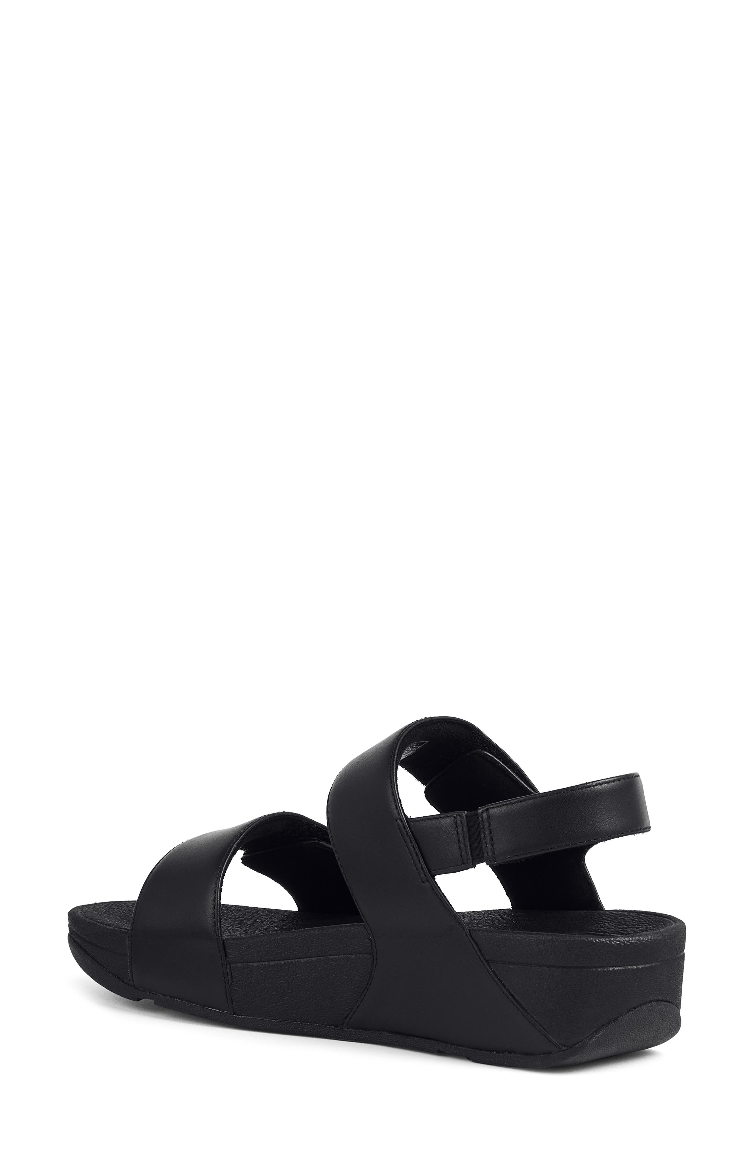 FitFlop Lulu Slingback Sandal, Alternate, color, All Black