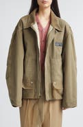Magliano Cantiere Sheer Pocket Cotton Canvas Jacket