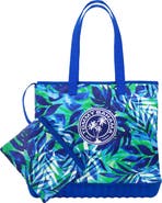 Tommy Bahama Patch Water-Repellant Tote Bag with Pouch