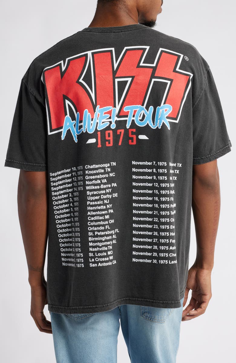 Philcos Kiss Alive! Tour Glitter Graphic T-Shirt, Alternate, color,