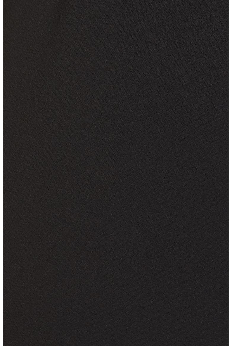 Twist Front Jumpsuit, Alternate, color, BLACK