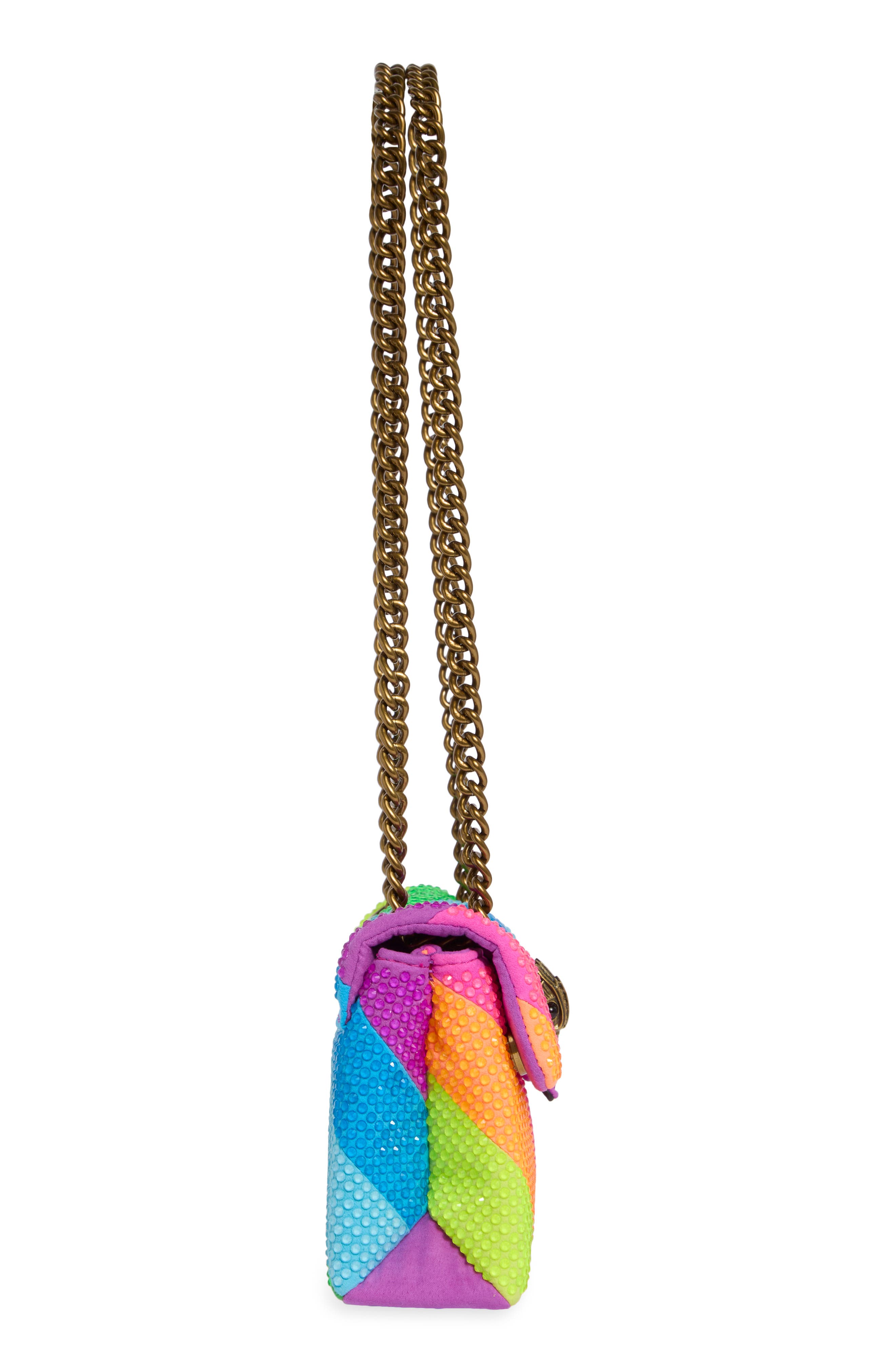 Kurt Geiger London Mini Kensington Crossbody Bag, Alternate, color, Multi