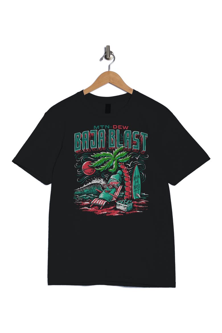 Mountain Dew Baja Graphic T-Shirt, Alternate, color, BLACK