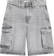 PacSun Peter Extreme Baggy Denim Cargo Shorts