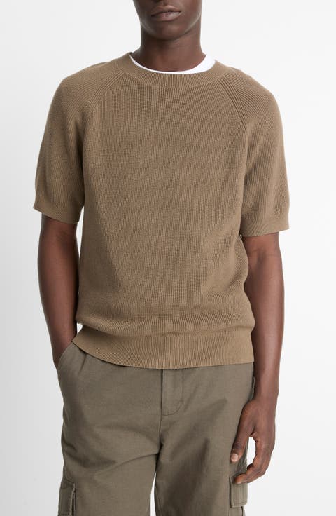 Raglan Short Sleeve Sweater