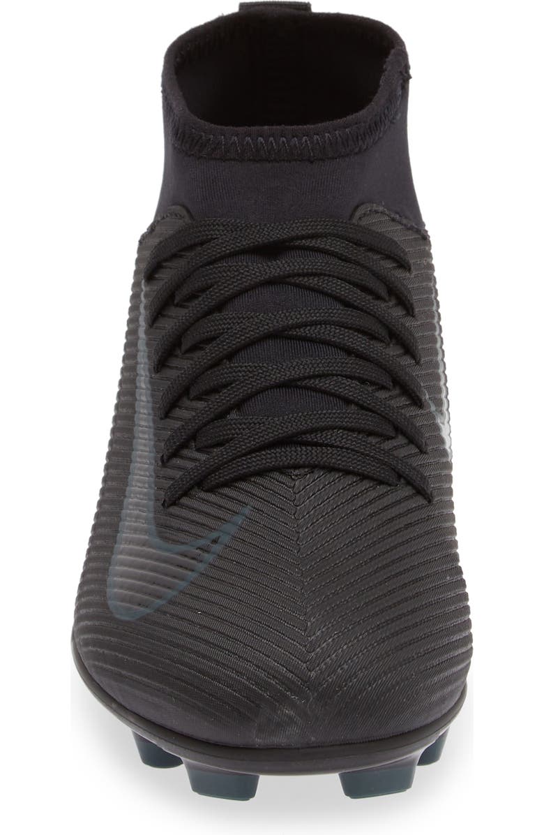 Nike Kids' Jr. Superfly 10 Club Soccer Cleat, Alternate, color, Black/ Black/ Deep Jungle