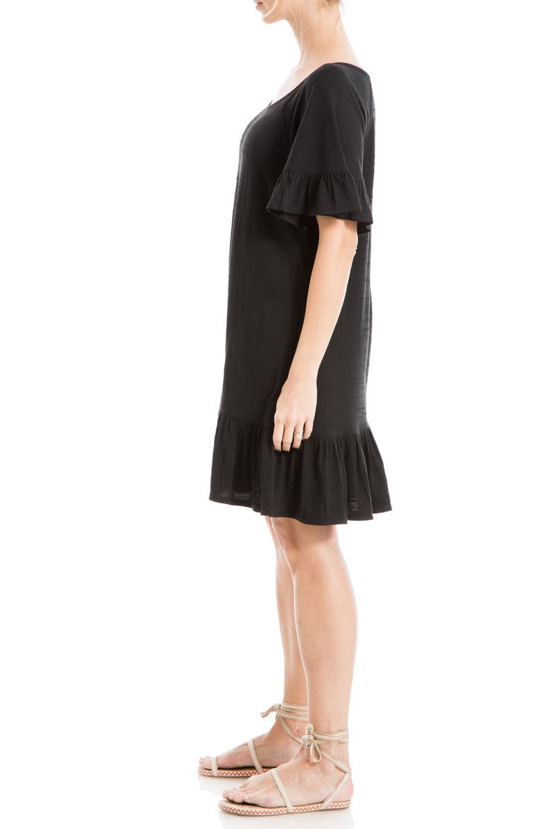 MAX STUDIO Flutter Sleeve Dress, Alternate, color, 
