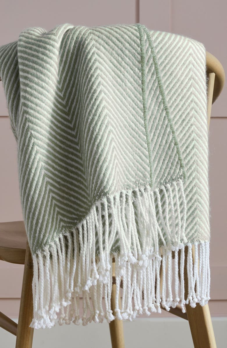 NEXT Herringbone Throw Blanket, Alternate, color, 