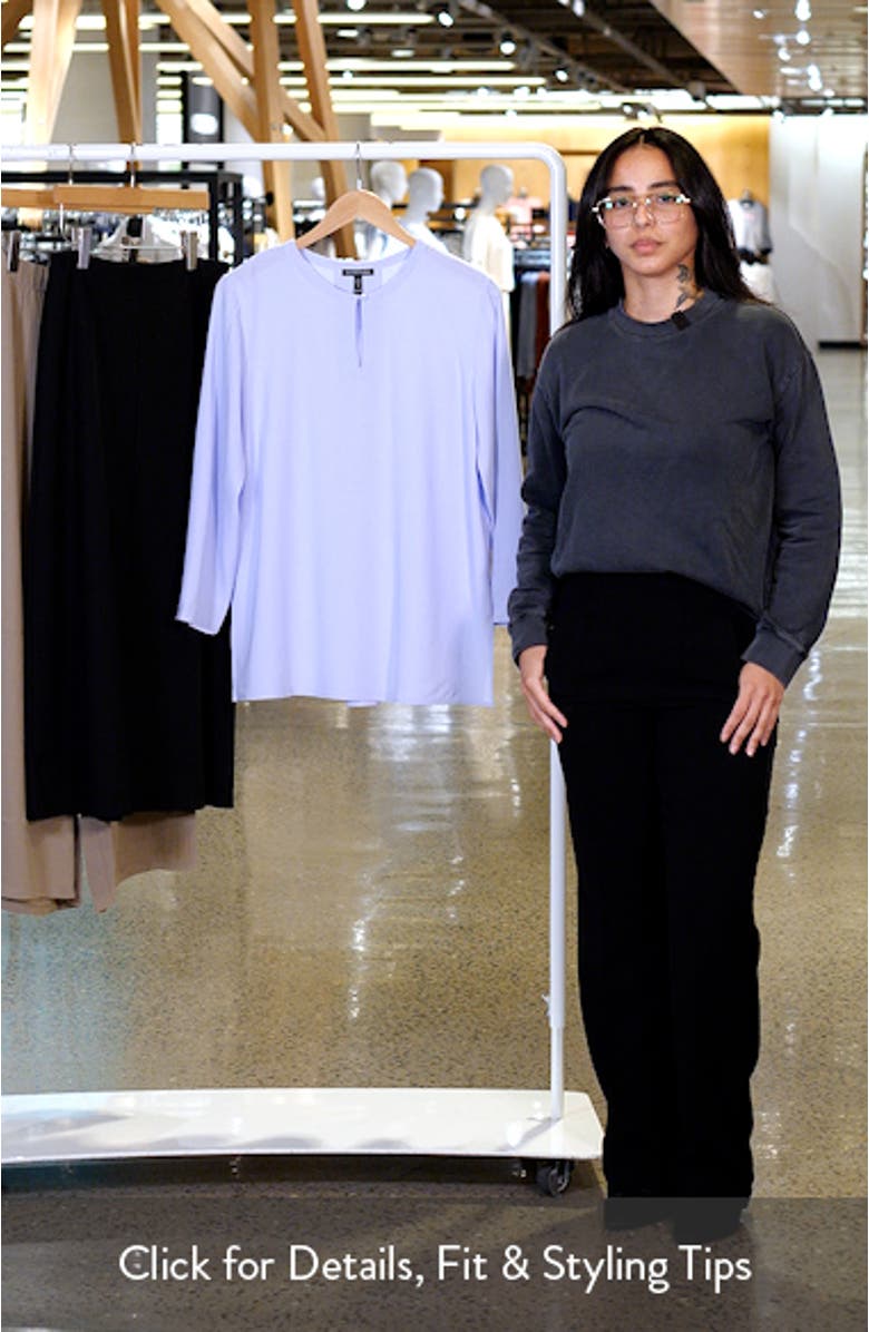 Bracelet Sleeve Silk Tunic, sales video thumbnail