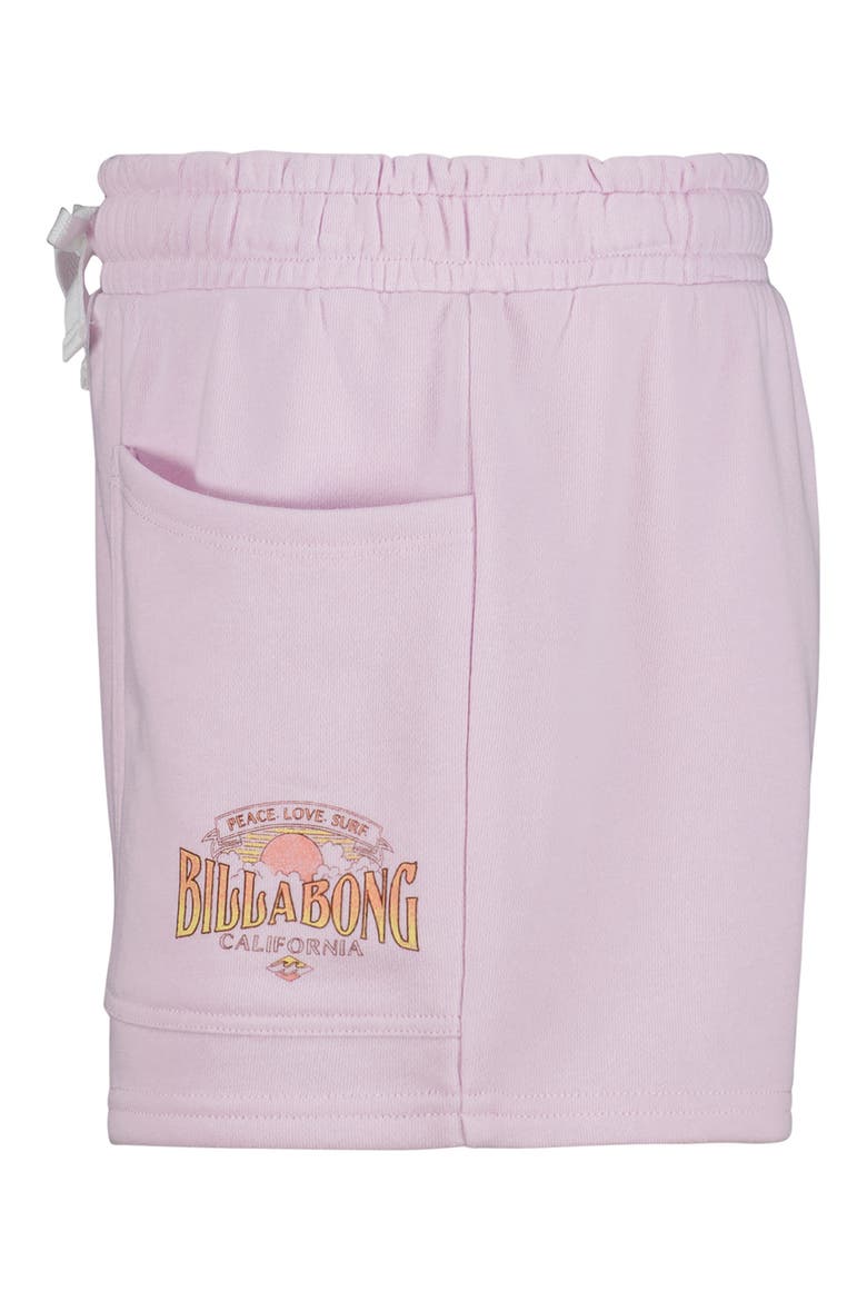 Kids' Sunset Mindset Shorts, Alternate, color, LILAC SNOW