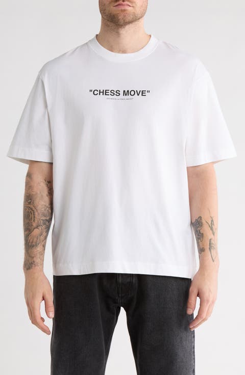Chess Move Skate Graphic T-Shirt