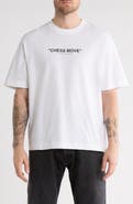Off-White Chess Move Skate Graphic T-Shirt