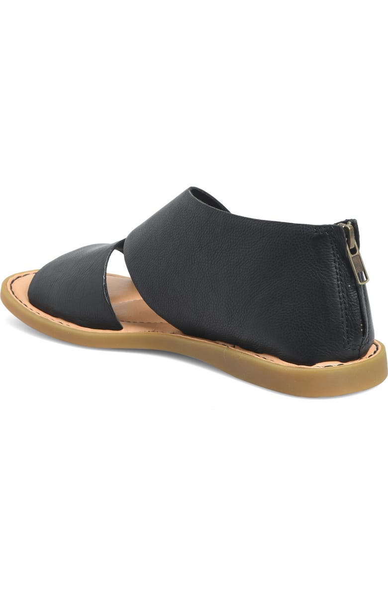 Børn Mila Sandal, Alternate, color, Black Leather