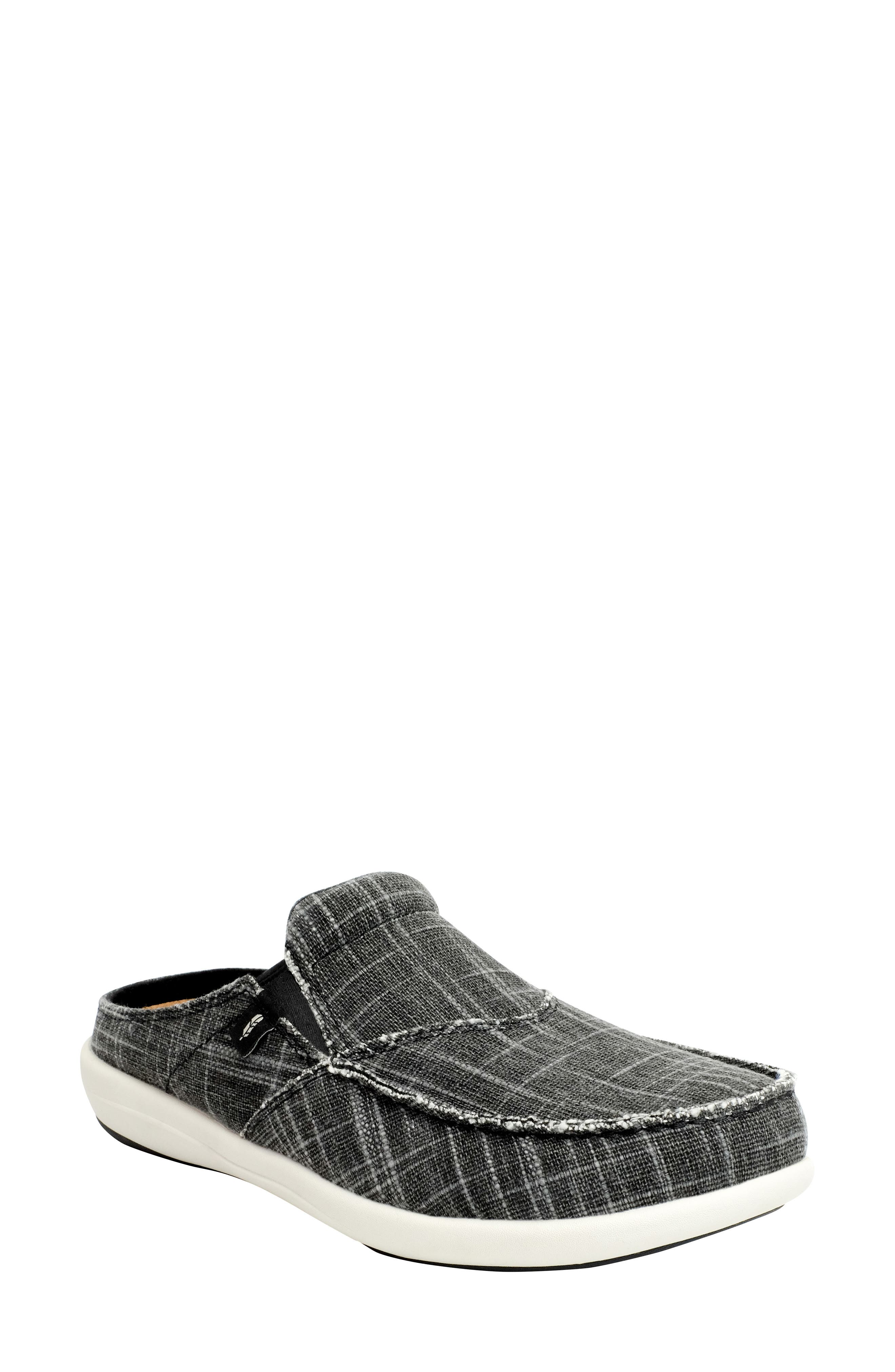 Revitalign Siesta Orthotic Sneaker Clog, Main, color, Black