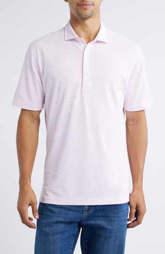 Stetsons Stripe Performance Jersey Polo