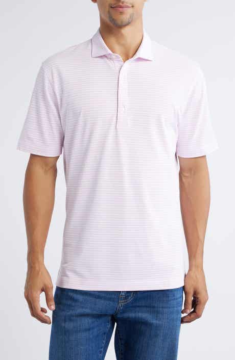 Stetsons Stripe Performance Jersey Polo