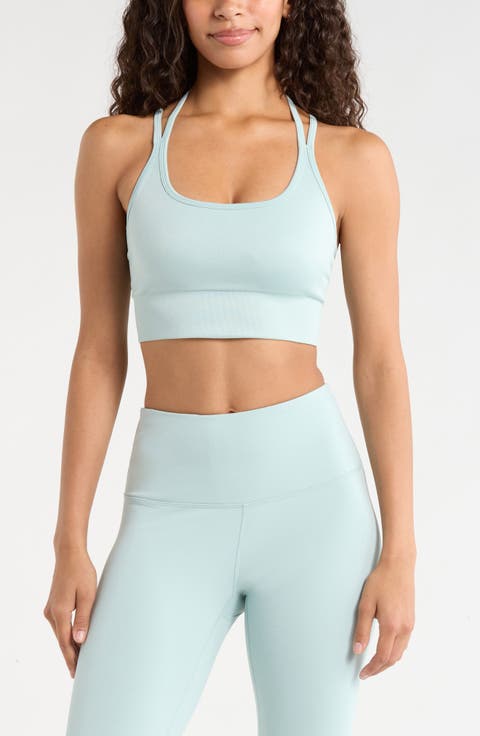 Seamless Strappy Sports Bra