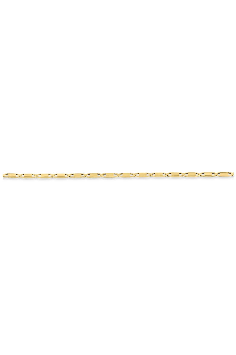 14k Gold Chain Bracelet, Alternate, color, 14KY