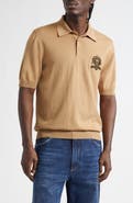 Dolce&Gabbana Logo Patch Virgin Wool Polo